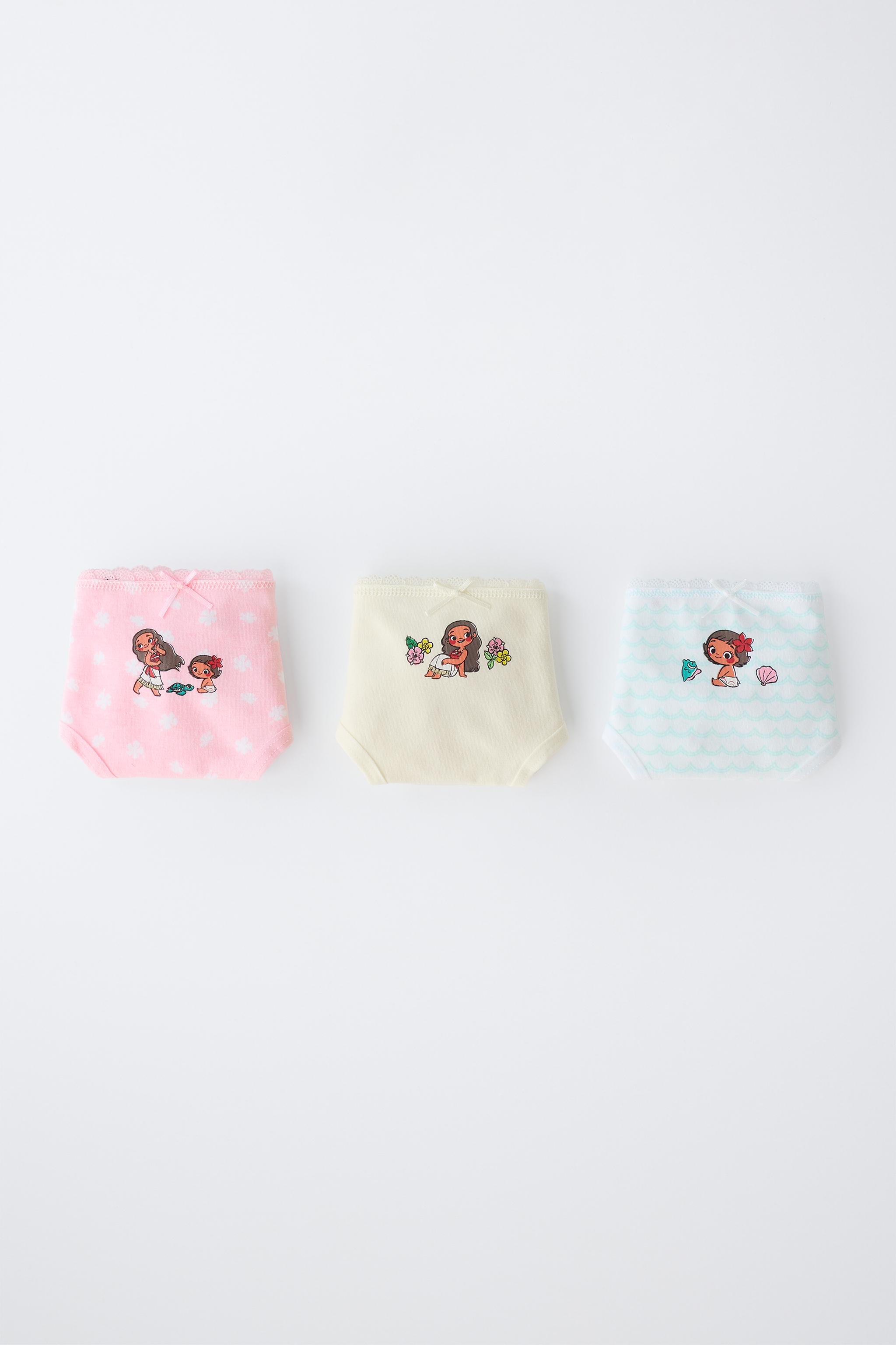 1 1/2-6 YEARS / THREE-PACK VAIANA © DISNEY UNDERWEAR